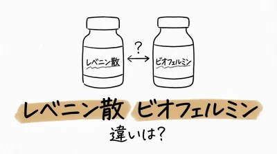 レベニン散 ビオフェルミン 違いは？