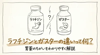 ラフチジンとガスターの違いって何？