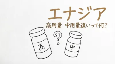 エナジア 高用量 中用量違いって何？