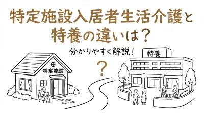 特定施設入居者生活介護と特養の違いは？