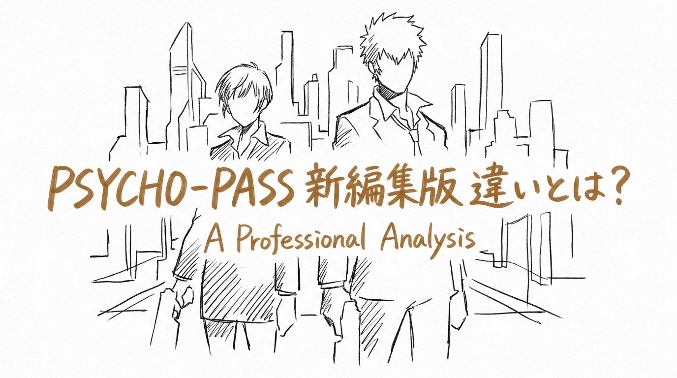 psycho-pass 新編集版 違いとは？