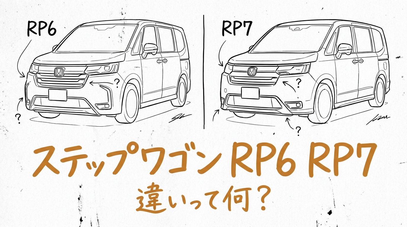 ステップワゴン rp6 rp7 違いって何？
