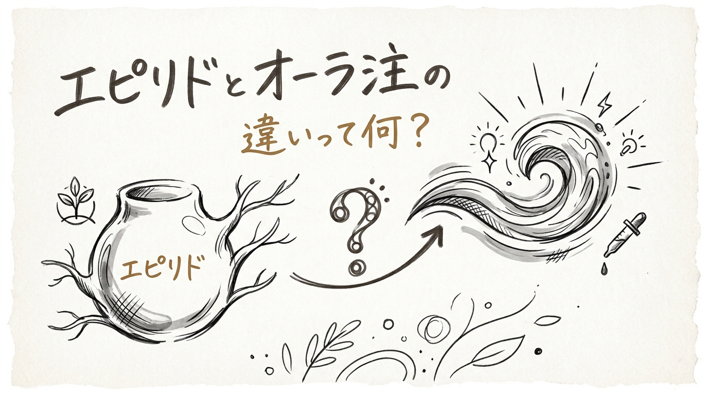 エピリドとオーラ注の違いって何？