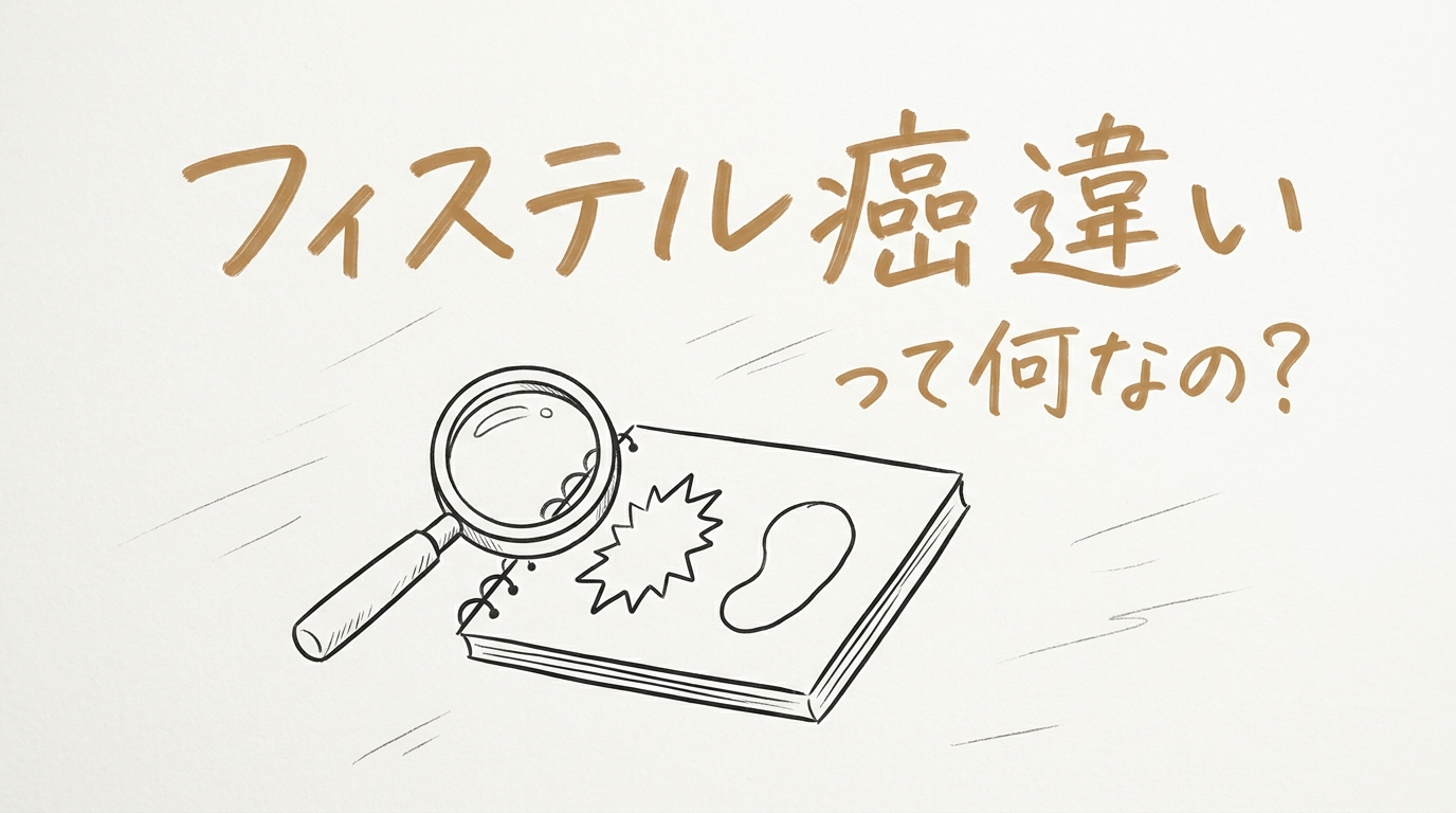 フィステル 癌 違いって何なの?
