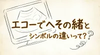 エコーでへその緒とシンボルの違いって？