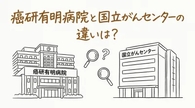 癌研有明病院と国立がんセンターの違いは？