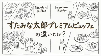 すたみな太郎プレミアムビュッフェの違いとは？