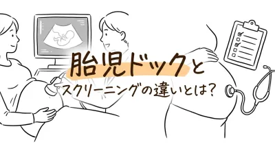 胎児ドックとスクリーニングの違いとは？