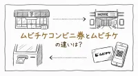 ムビチケコンビニ券とムビチケの違いは？