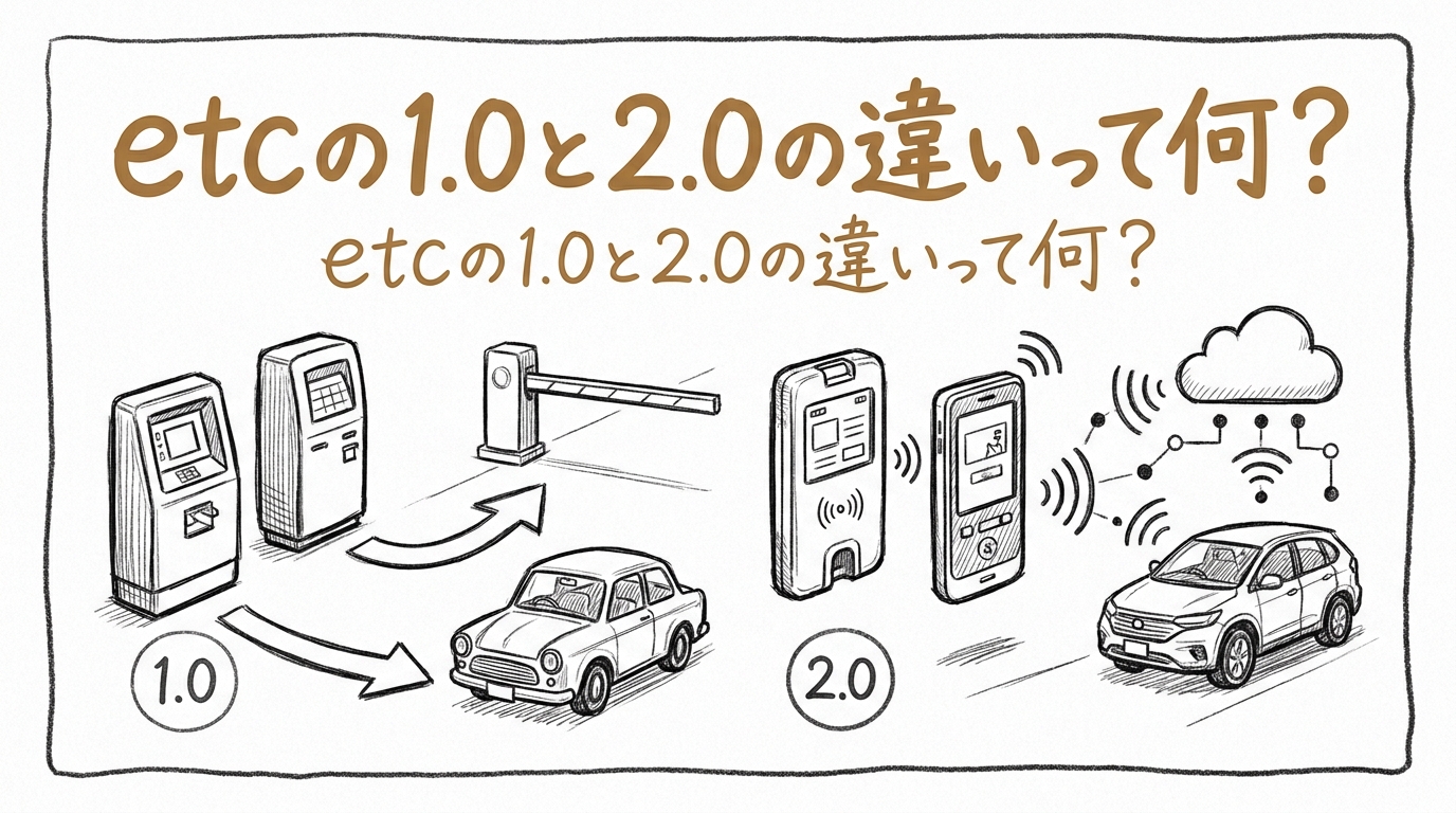 etcの1.0と2.0の違いって何？