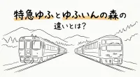 特急ゆふとゆふいんの森の違いとは？