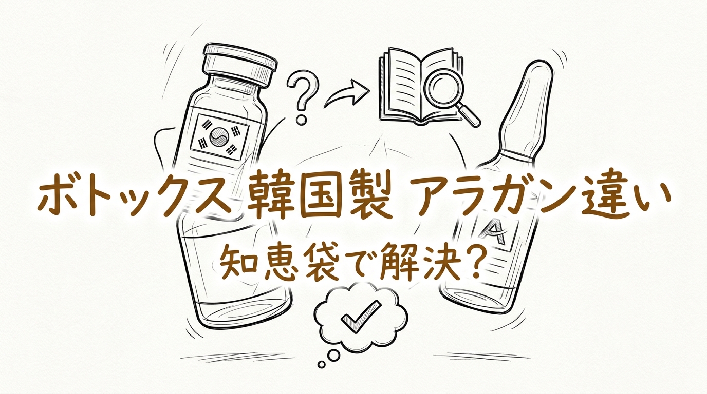 ボトックス 韓国製 アラガン 違い 知恵袋で解決？
