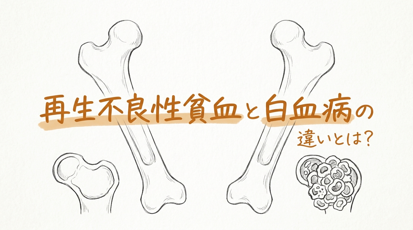 再生不良性貧血と白血病の違いとは?