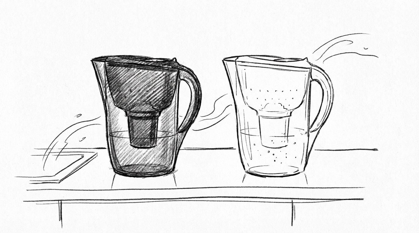 ピュリフリーとゴクリアは、基本性能は同等で違いは主にカラーです