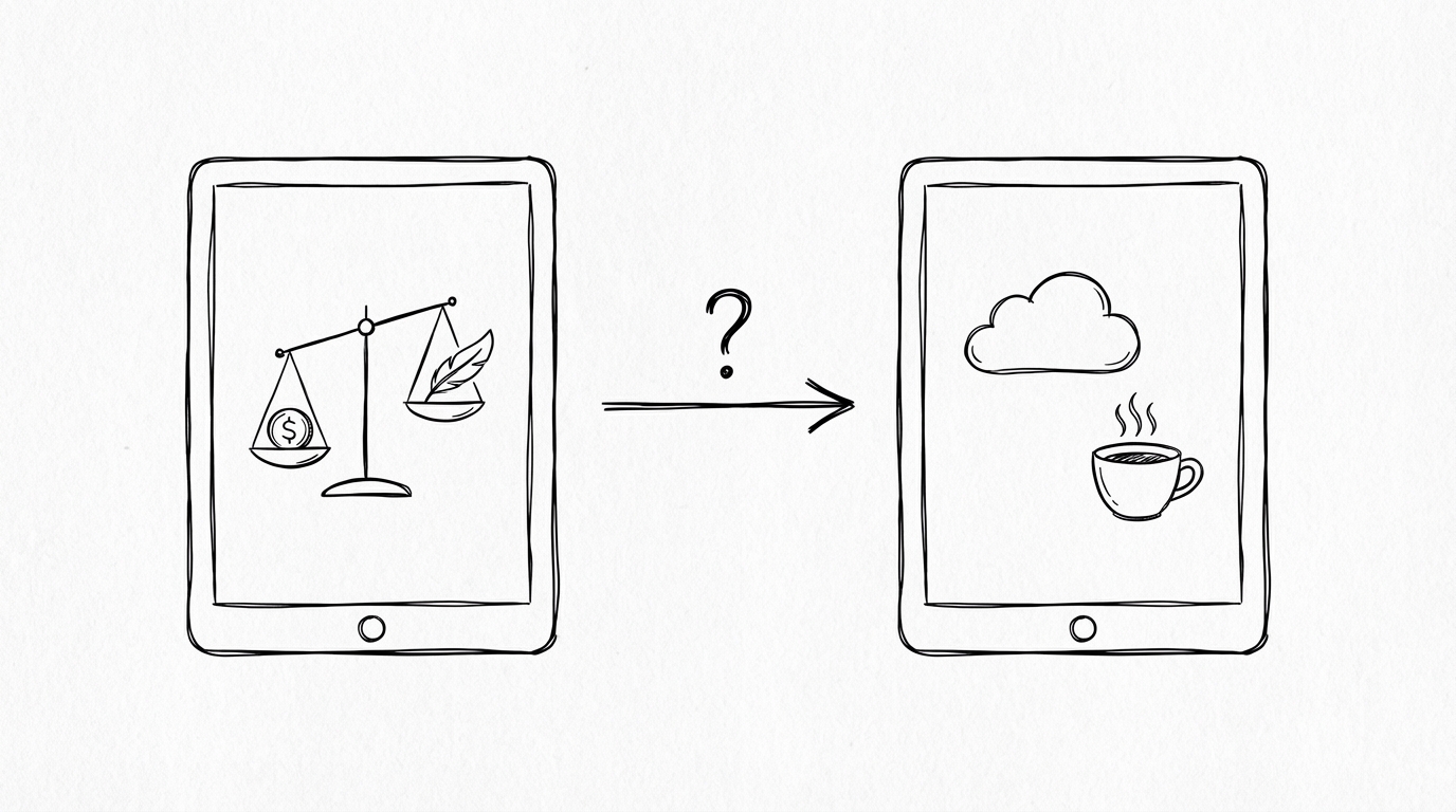 まずは結論！コスパ重視か、快適さ重視かの違いです
