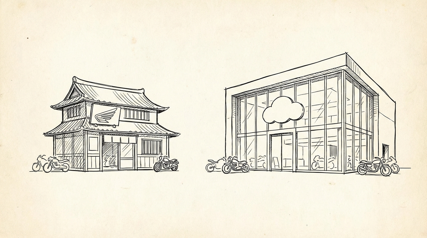 なぜお店の種類が変わったの？