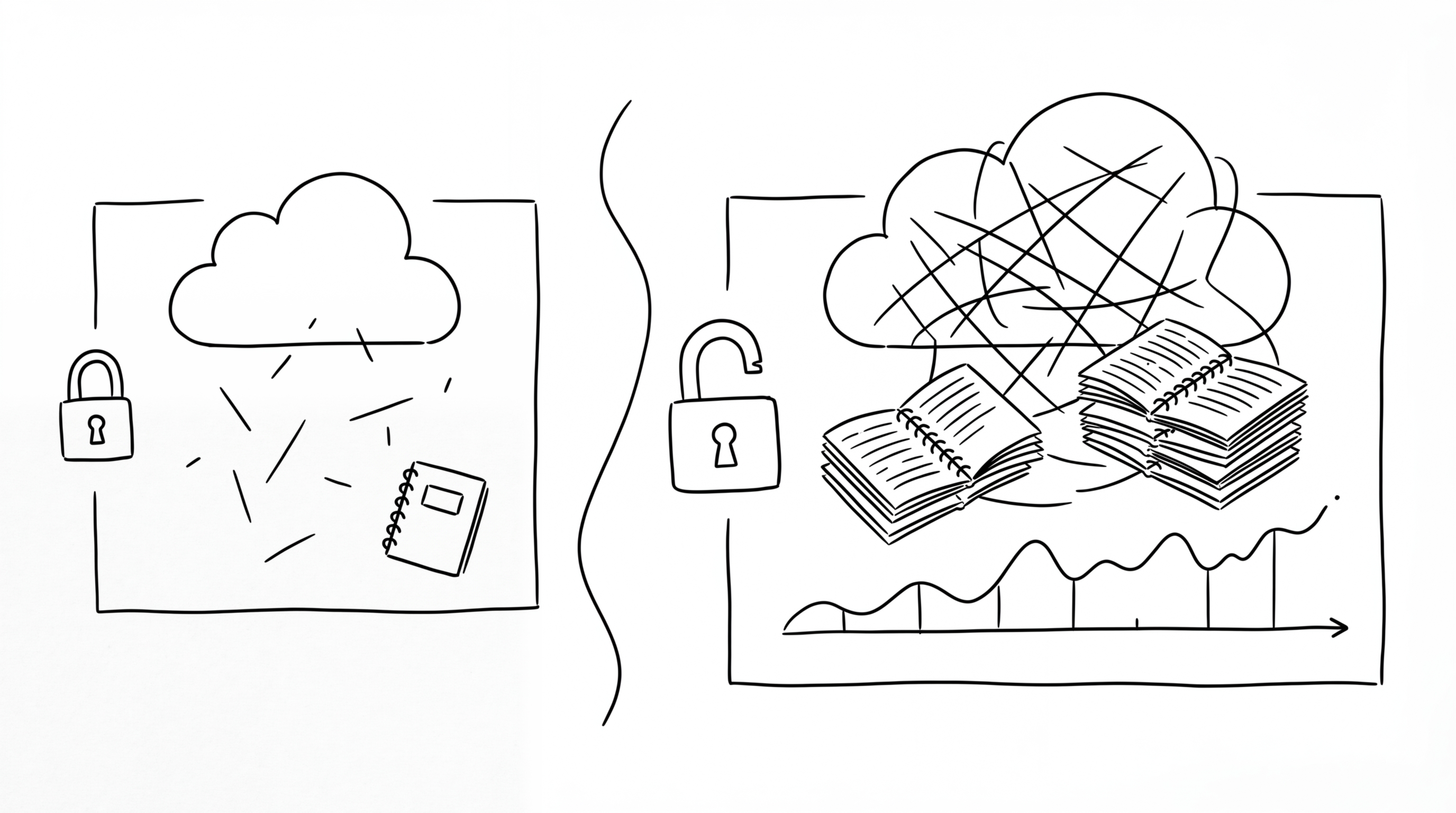機能の制限とデータ保存期間が大きく変わるから