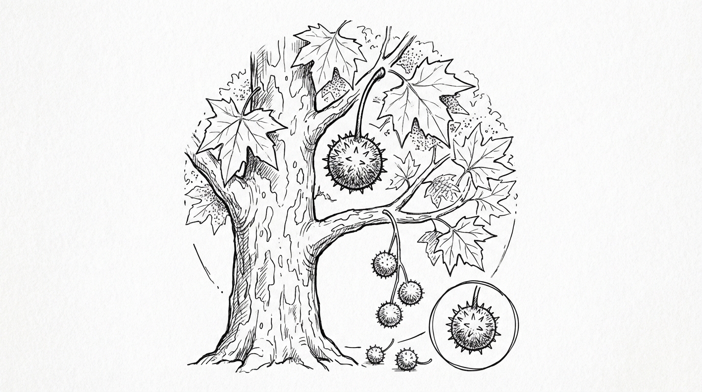 プラタナスはグループ名で、すずかけはその中のひとつなんです