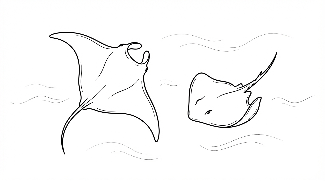 なぜマンタとエイには違いがあるの?