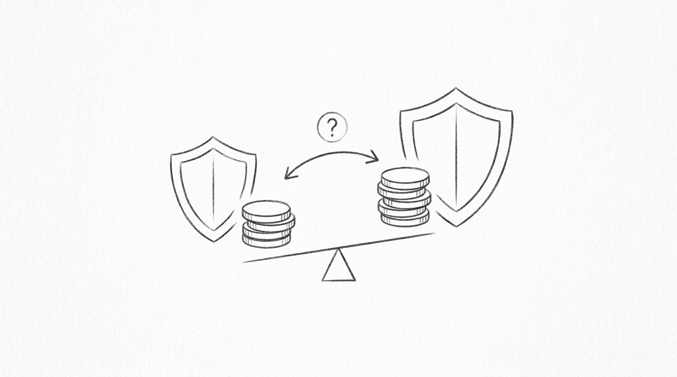 なぜ保険料の違いが少ないのに、補償額を上げた方がいいの？