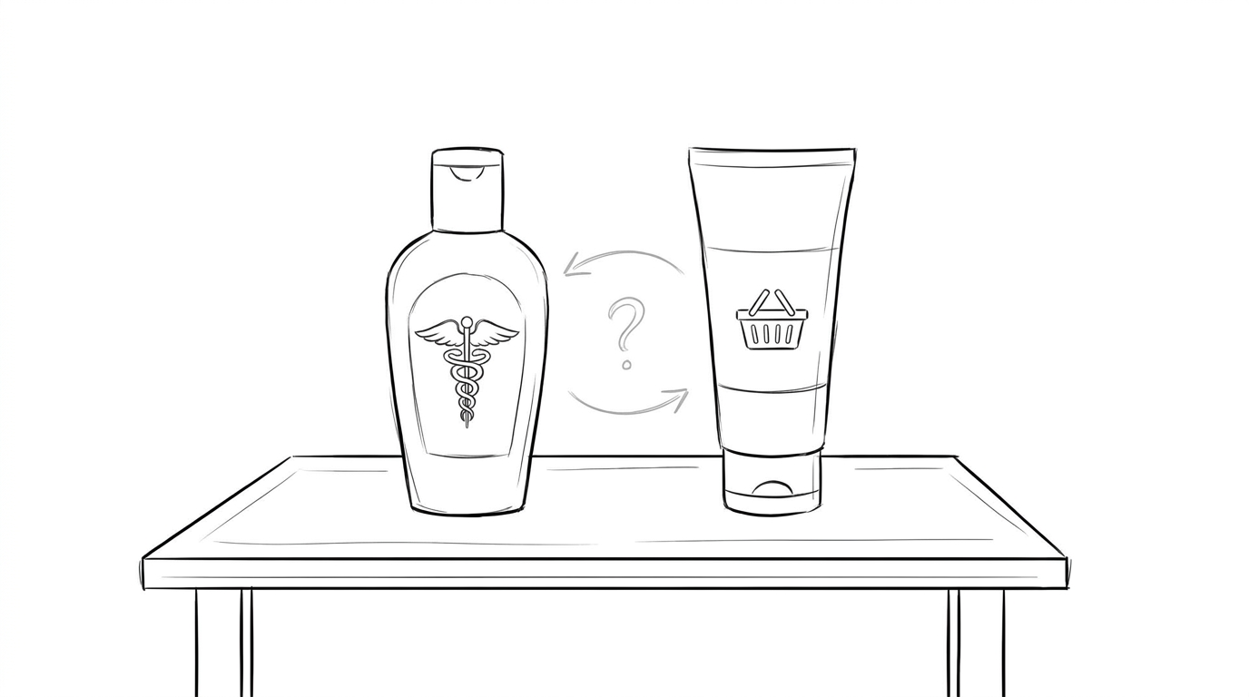 処方薬か市販薬か、そして成分に大きな違いがあります