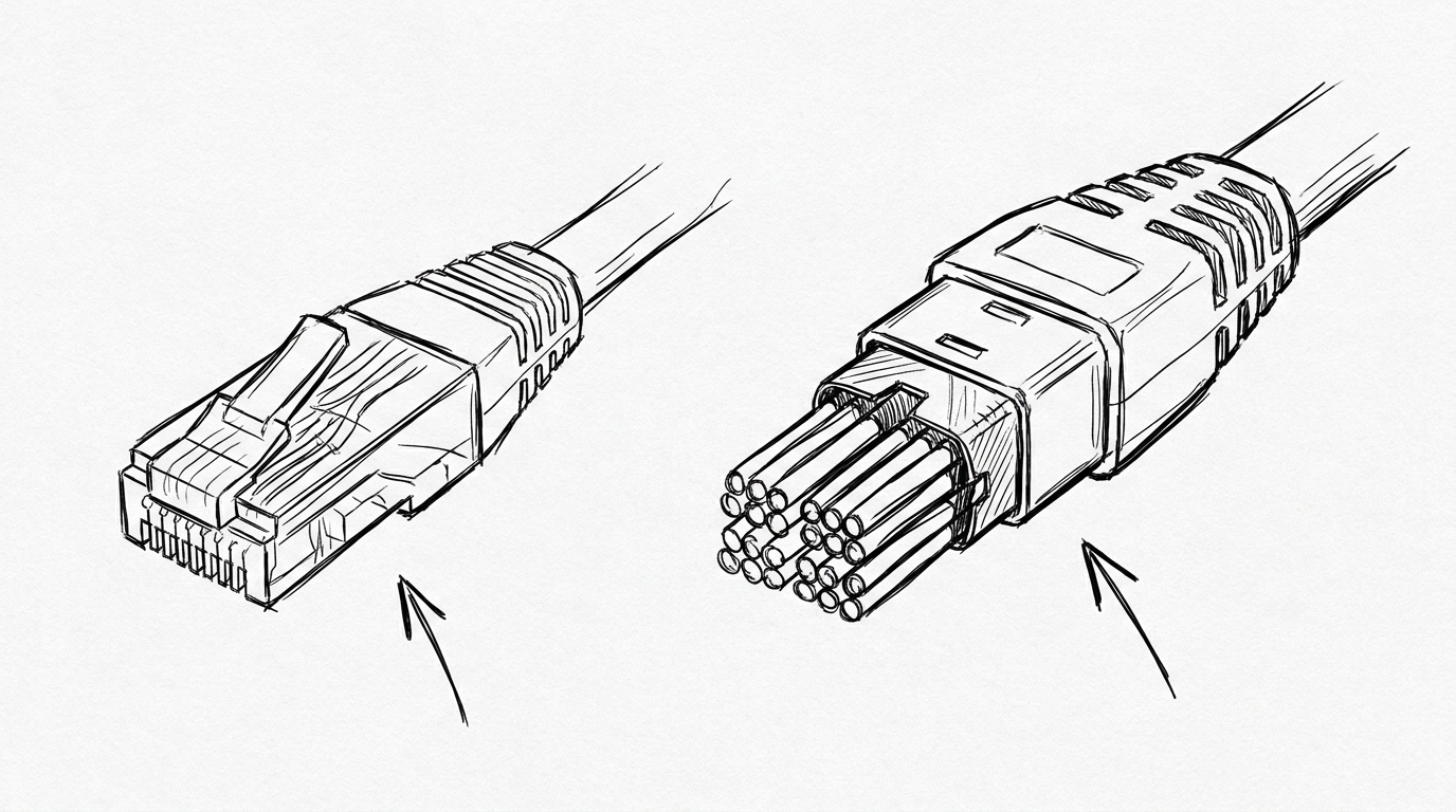 Cat6とCat6Aのコネクタが別々に作られている理由