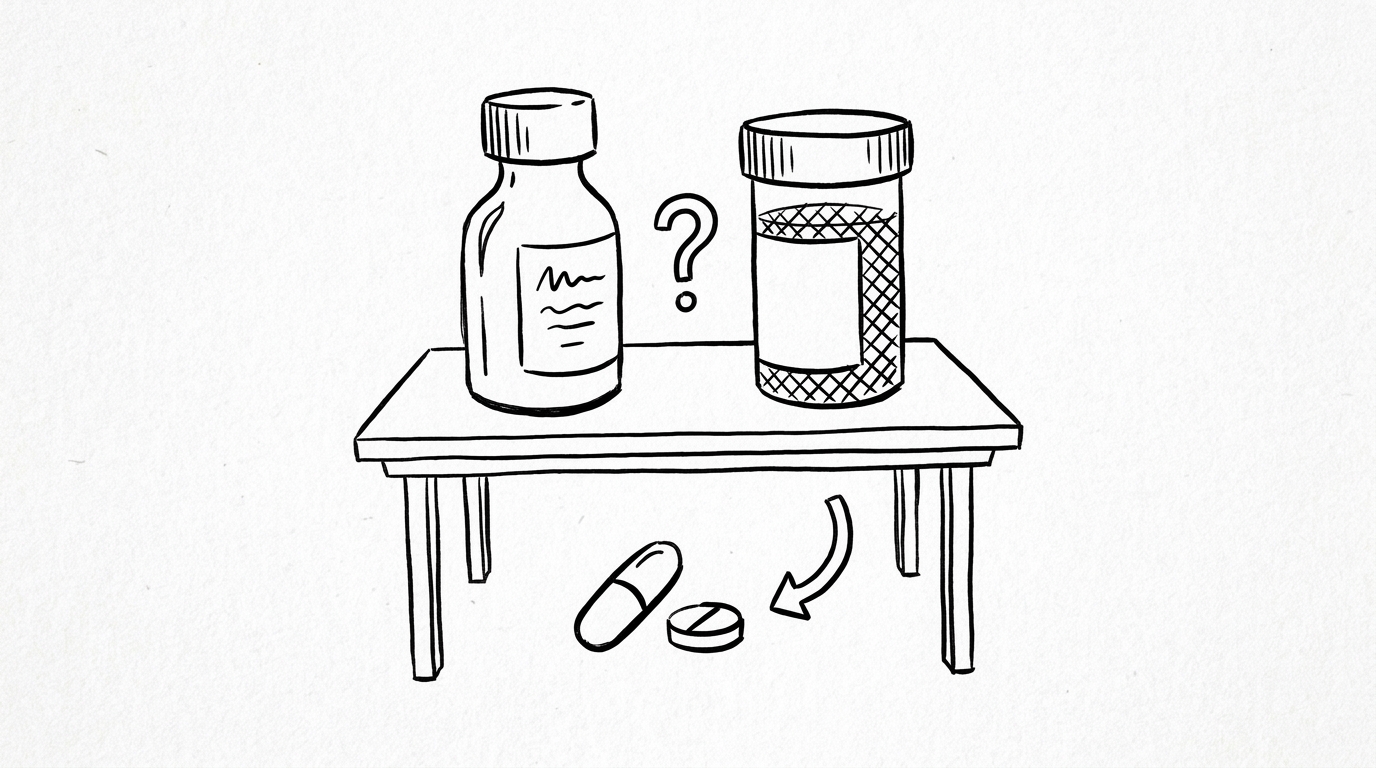 お薬の特徴と、処方される薬が変わる理由