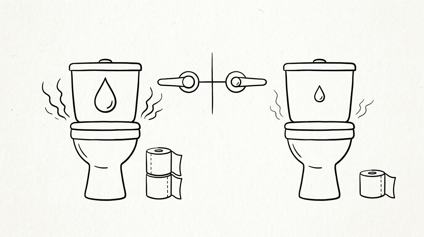 なぜ「水量と紙の量」で使い分ける必要があるのでしょうか?