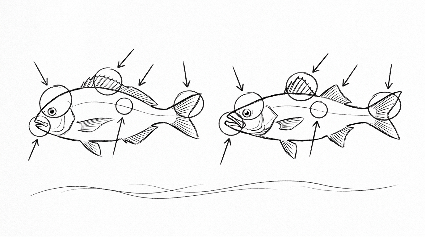 似ているけれど違う魚!見分けるための5つのポイント